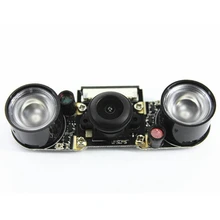 Умный Raspberry Pi инфракрасный ночной модуль камеры 5 МП широкоугольный 130 степени камеры «рыбий глаз» с инфракрасным ИК-датчиком светодиодный светильник