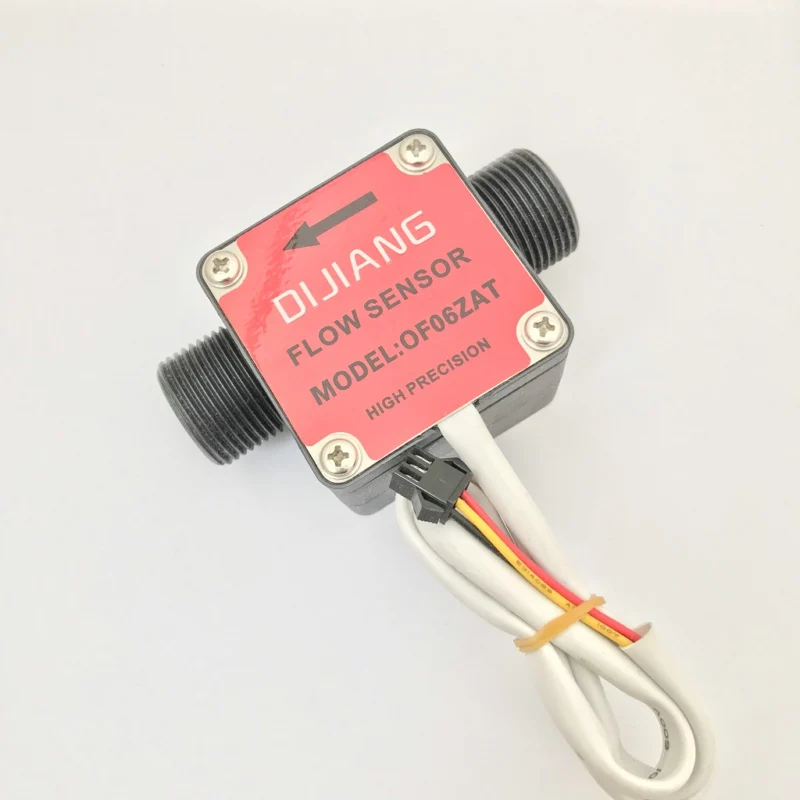 BSP 3/4&quot Gear Oil Flow Sensor for Lubricant Petrol Gasoline OF06ZAT Zhongjiang SEA NPN Pulse Signal Flowmeter Diesel Milk |