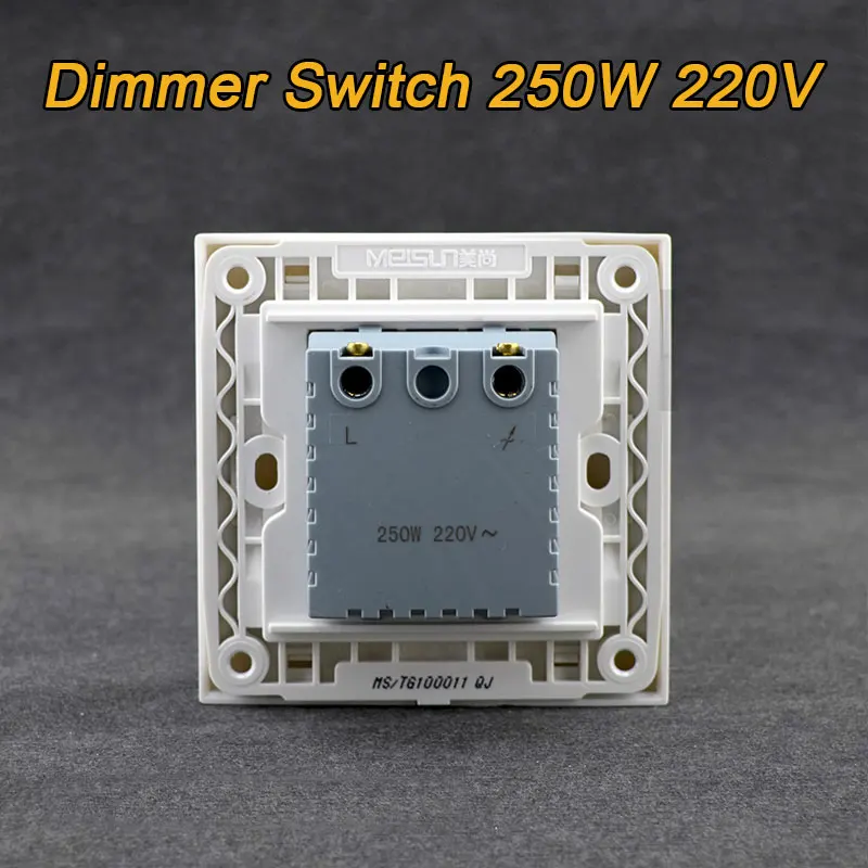 250W 220 230V светодиодный диммер Регулируемый переключатель Яркость от темного