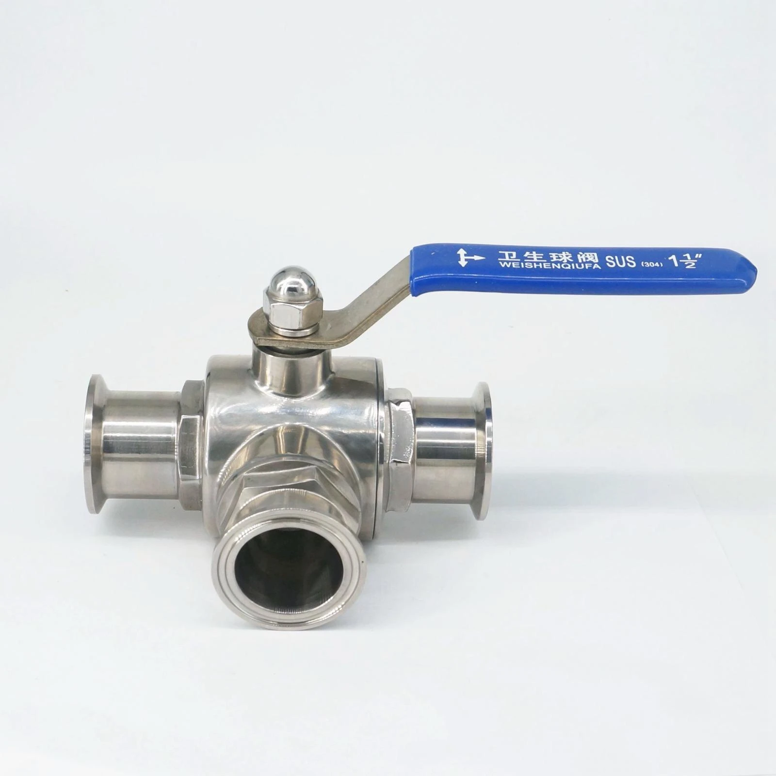 Specification : 38MM Pipe connector DN 19-102mm Full Port Ball Valve Clamp Type Ferrule Stainless Steel SS SUS 304 Sanitary Specification : 38MM Pipe connector DN 19-102mm Full Port Ball Valve Clamp Type Ferrule Stainless Steel SS SUS 304 Sanitary
