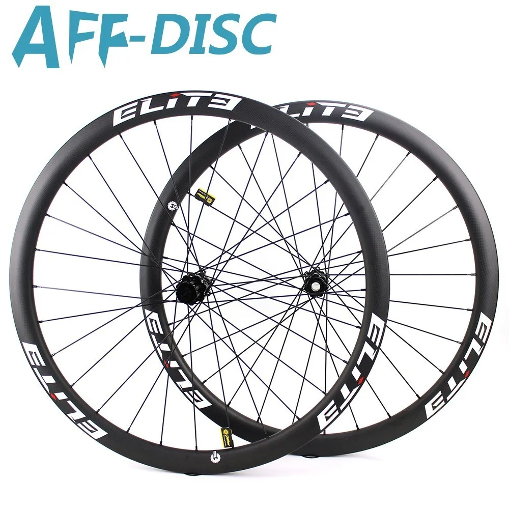 Perfect Elite Road Carbon Disc Wheels Clincher 700c Wheelset DT Swiss 350 Hub 30 38 47 50 60 88mm 1423 Spoke Sapim Secure Lock Nipple 1