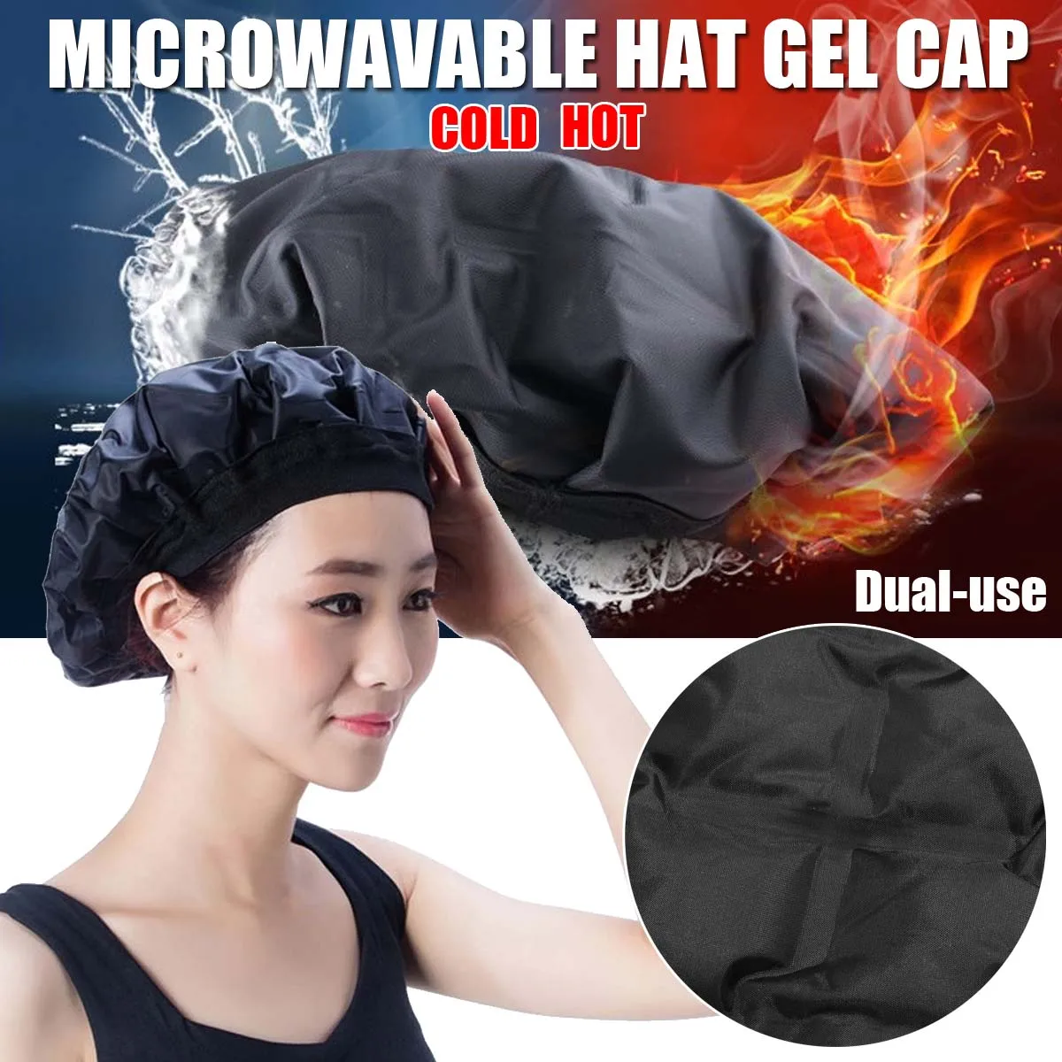 Recycle DIY Hot&Cold Oil Cap Heating Hair Cap Mask Hot Oil DIY Thermal