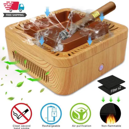 

Multiuse Ashtray Car Air Purifier Office Purification Ashtray Private Model for Office Home Filter Ashtray Air Purifier