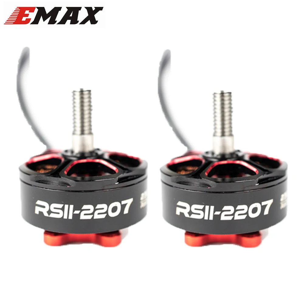 

1 / 2 PCS Emax RSII 2207 1600KV 2300KV CW Thread Brushless Motor For FPV RC Drone FPV Multirotor DIY Spare Part Accessories