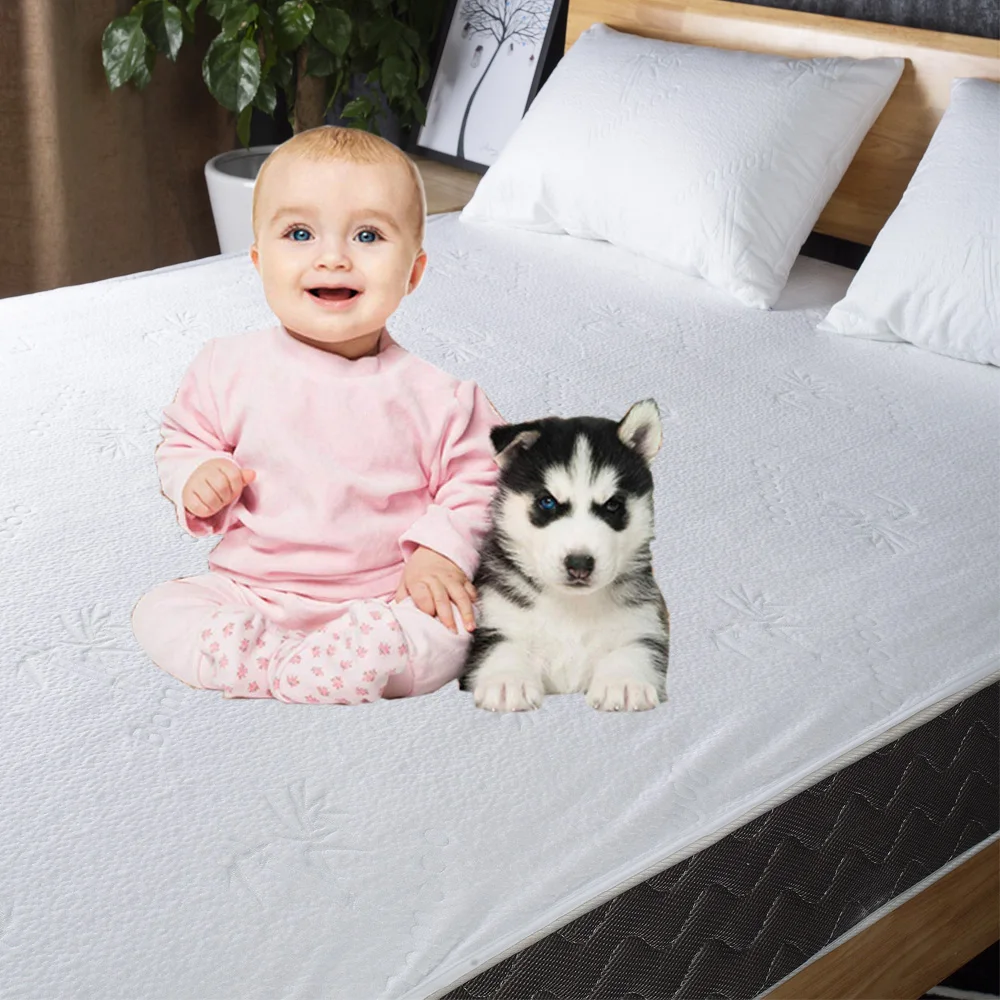 LFH ملايات سرير من البامبو للماء حماية السرير و فراش مكافحة العث غطاء مرتبة المريض سرير بيبي ترطيب الخشخاش التدريب استخدام LFH ملايات سرير من البامبو للماء حماية السرير و فراش مكافحة العث غطاء مرتبة المريض سرير بيبي ترطيب الخشخاش التدريب استخدام