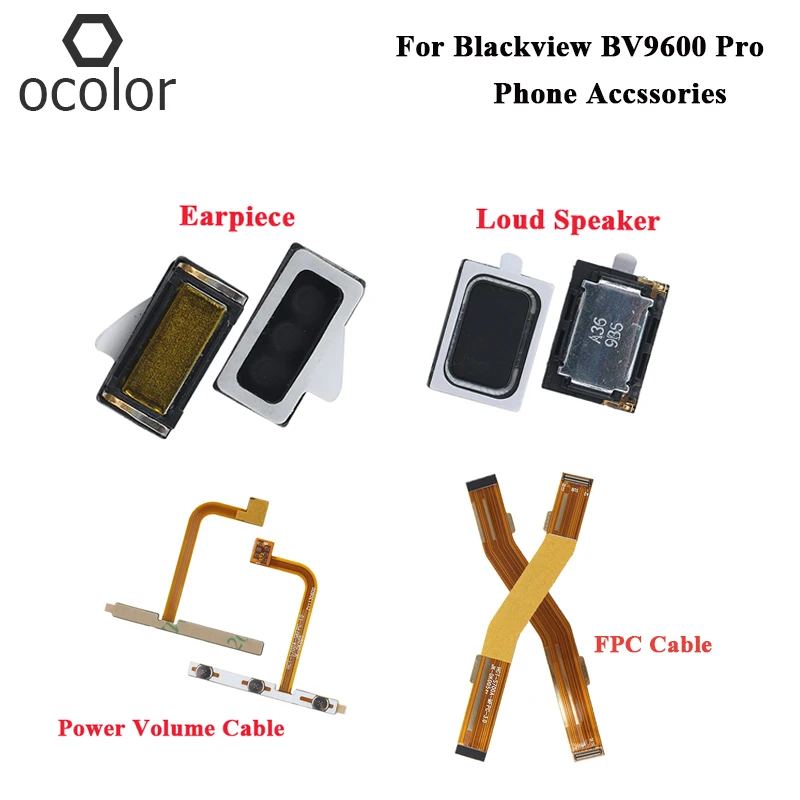 Ocolor для Blackview BV9600 Pro Наушники громкий динамик FPC основной кабель запасные части Power