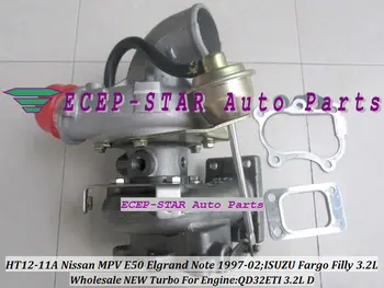 

Free Ship HT12-11A 14411-1W400 Turbo Turbocharger For NISSAN MPV E50 Elgrand Homy Note For ISUZU Fargo Filly QD32ETI 3.2L 97-02