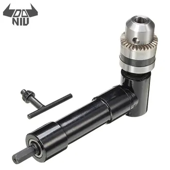 

DANIU Professional 1-10mm Right Angle Bend Extension 90 Degree Angle Drill Adapter Plastic Aluminum with Iron Material