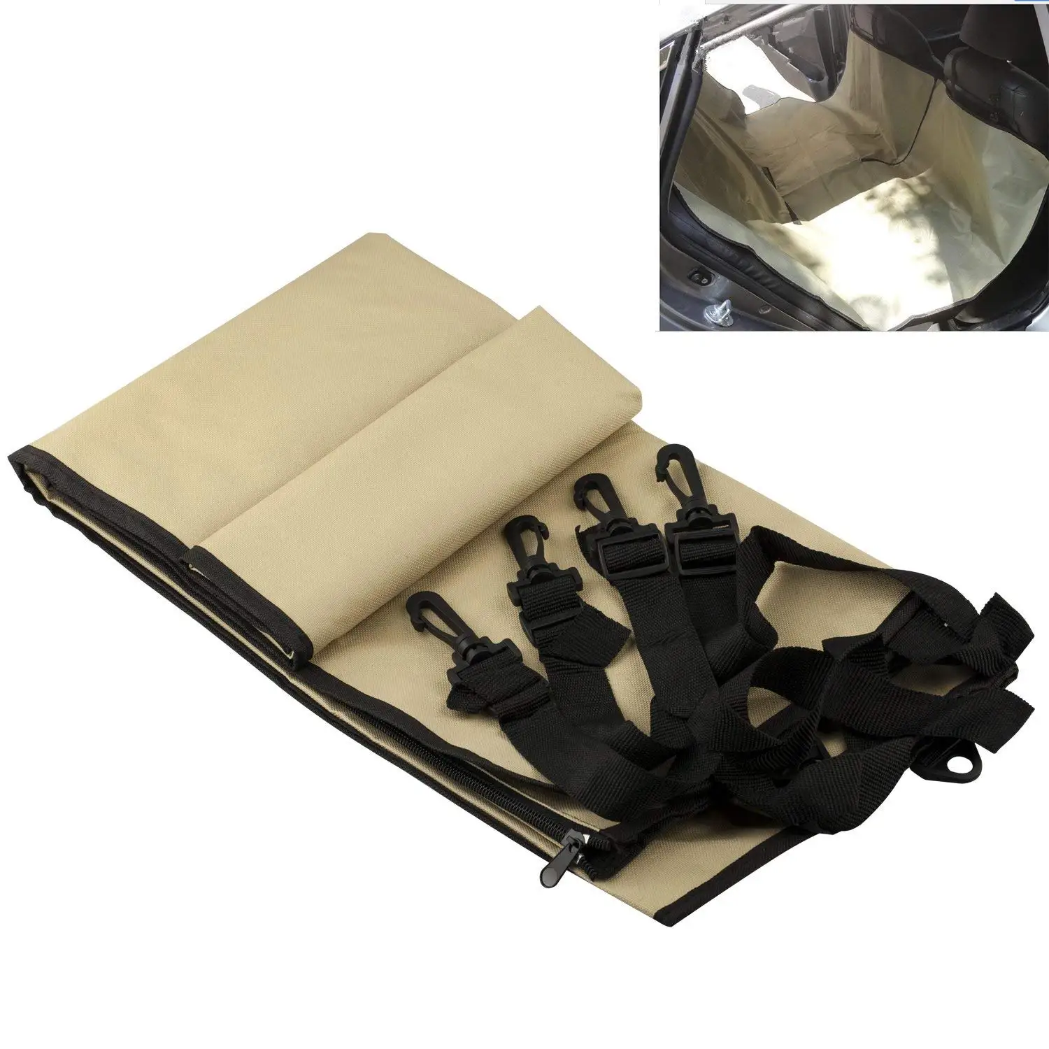 

Practical Car Back Seat Protection Cover For Pets