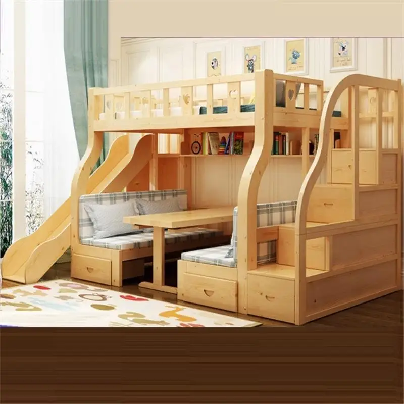 Yatak Odasi Mobilya Set Infantil Deck Tempat Tidur Tingkat De Dormitorio Cama Moderna bedroom Furniture Mueble Double Bunk Bed