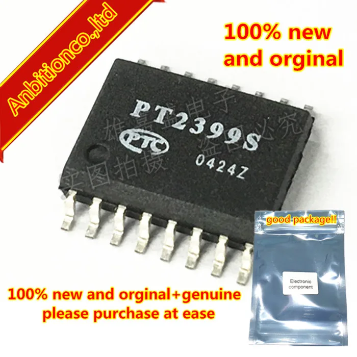 10 шт. 100% новый и оригинальный PT2399S PT2399 SOP16 Эхо Процессор IC в наличии | Мобильные