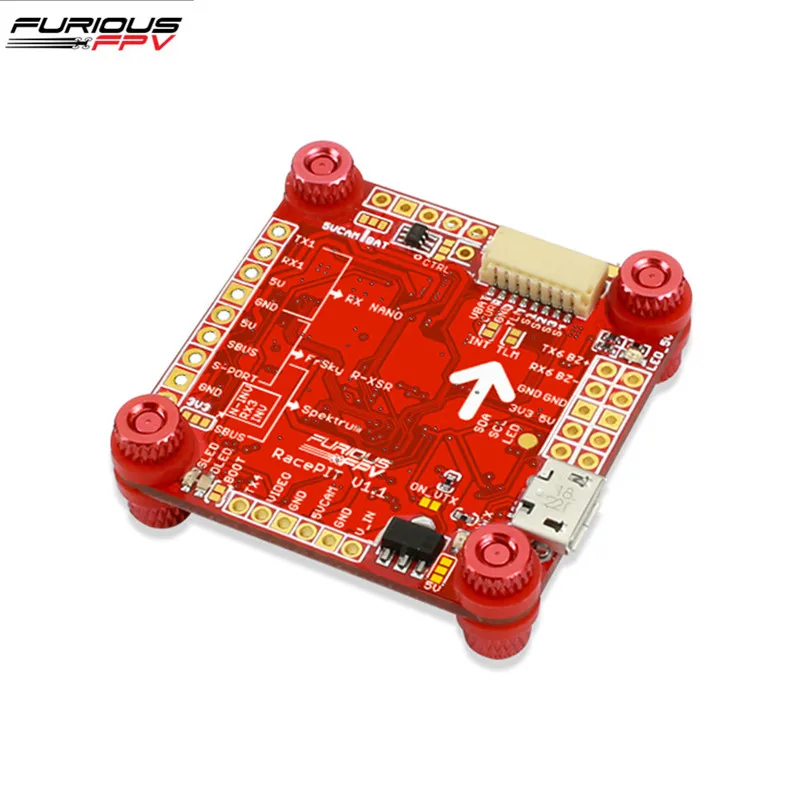 

FuriousFPV Racepit F4 Flight Controller AIO OSD 5V BEC & Black Bag For RC Drone FPV Quadcopter Multicopter Spare Parts Accs