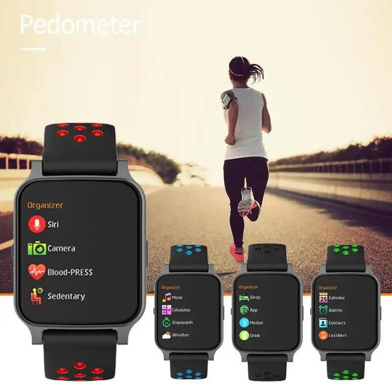 

TZ7 1.54 Inch Color Screen Smart Watch Call Blood Pressure Heart Rate Monitor Bluetooth Smartwatch Sport Fitness Tracker Band