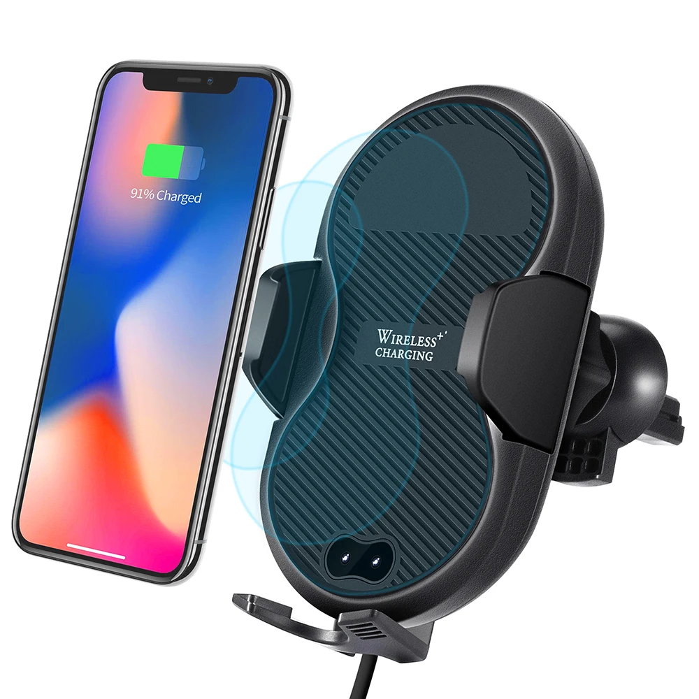 

Gocomma C8 mini Automatic Qi Wireless Fast Car Charger 10W