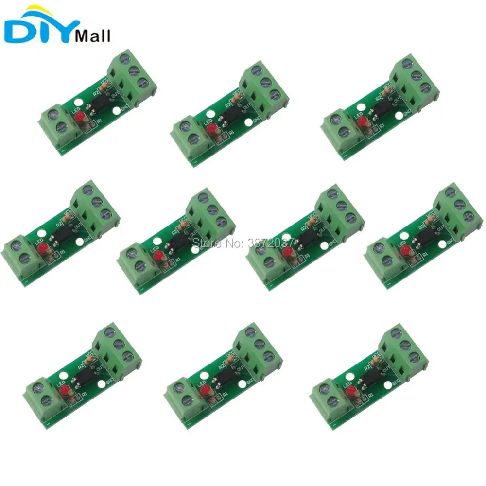 

10pcs/lot 12V 80KHz 1 Channel Optocoupler Isolation Module Drive Board