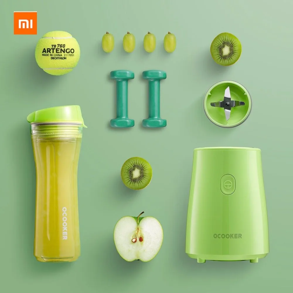 Xiaomi mijia Ocooker из нержавеющей стали молодежная портативная соковыжималка машина