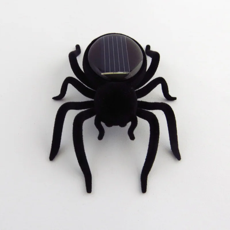 1 шт. солнечный паук RC игрушки для детей имитация паука смешные игрушки шутка насекомое животное модель солнечная игрушка Новинка подарок на вечеринку в честь Хэллоуина