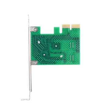 

PCI-E X2 to 4 Port SATA3 6Gbps Card Express Card SSD Tiering Controller Adapter with Driver CD for Big and Small PC Case