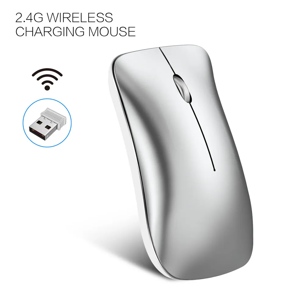 HXSJ T27 2.4Ghz Gaming mouse Wireless Mouse Game MouseOffice Rechargeable Mice 1600 DPI 3DPI Optional for MacLaptop PC Computer