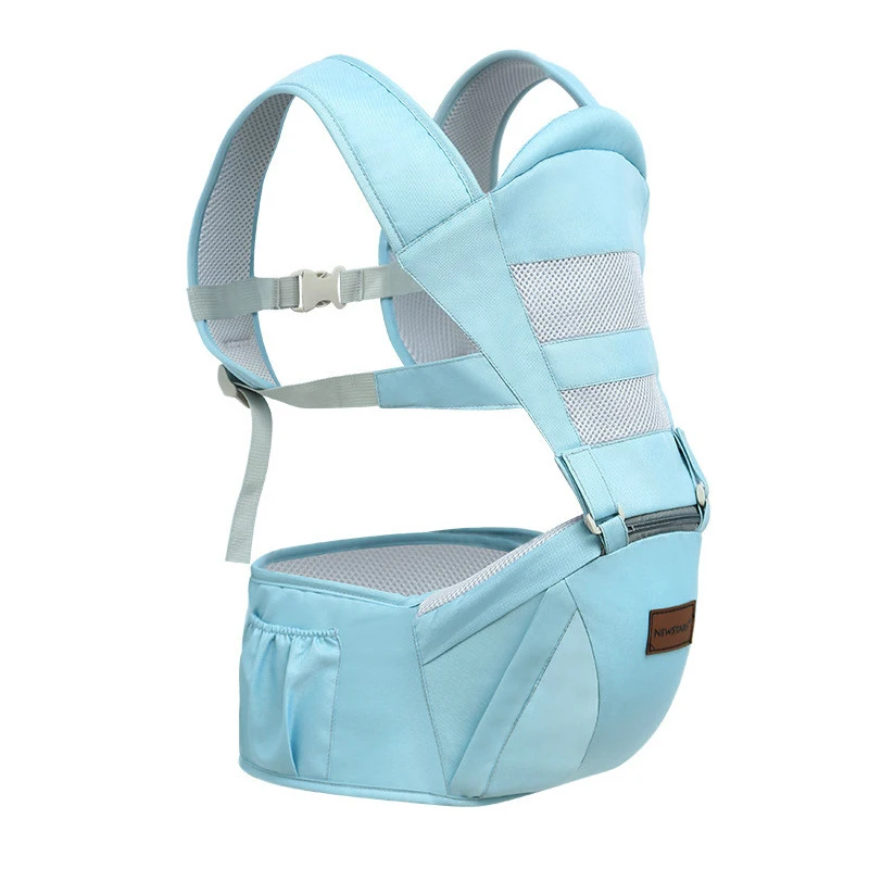 FBIL-Baby Sling Waist Stool Breathable Four Seasons Multi-Function Front Cross-Holding Child Children Hold Baby Babies - Цена: 