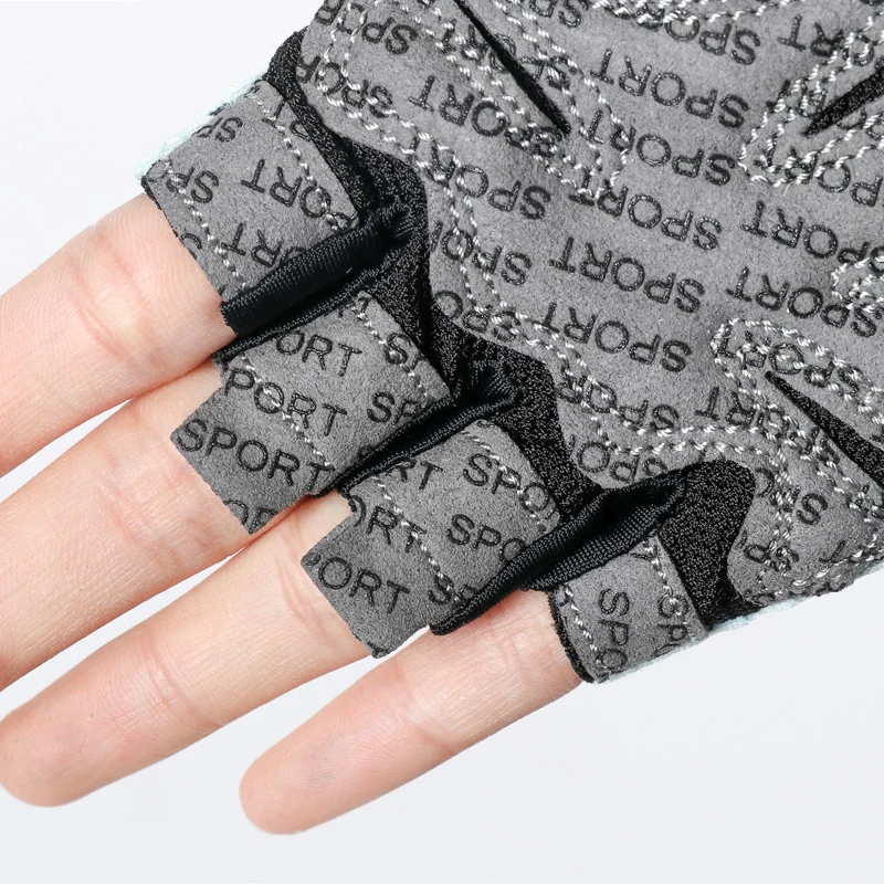 Gym Gloves Non-Slip Half Finger Exercise Weight Lifting Gloves Bodybuilding Dumbbell Training Fitness Gloves for Fighting Cyclin Gym Gloves Non-Slip Half Finger Exercise Weight Lifting Gloves Bodybuilding Dumbbell Training Fitness Gloves for Fighting Cyclin