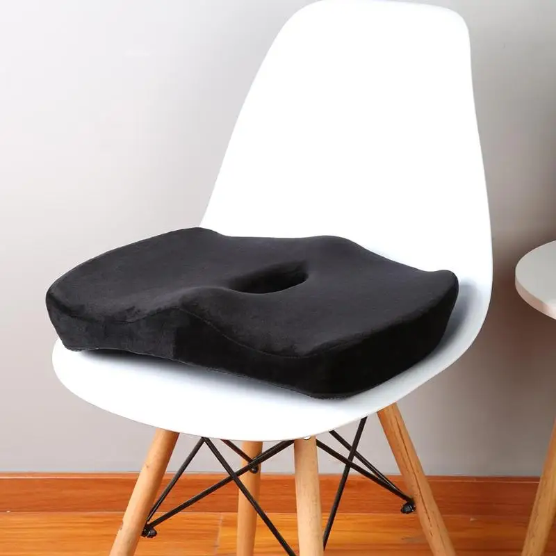 

Hollowed Coccyx Orthopedic Rebound Memory Foam Non-slip Seat Cushion Car Office Massage Chair Hips Pillow Pad