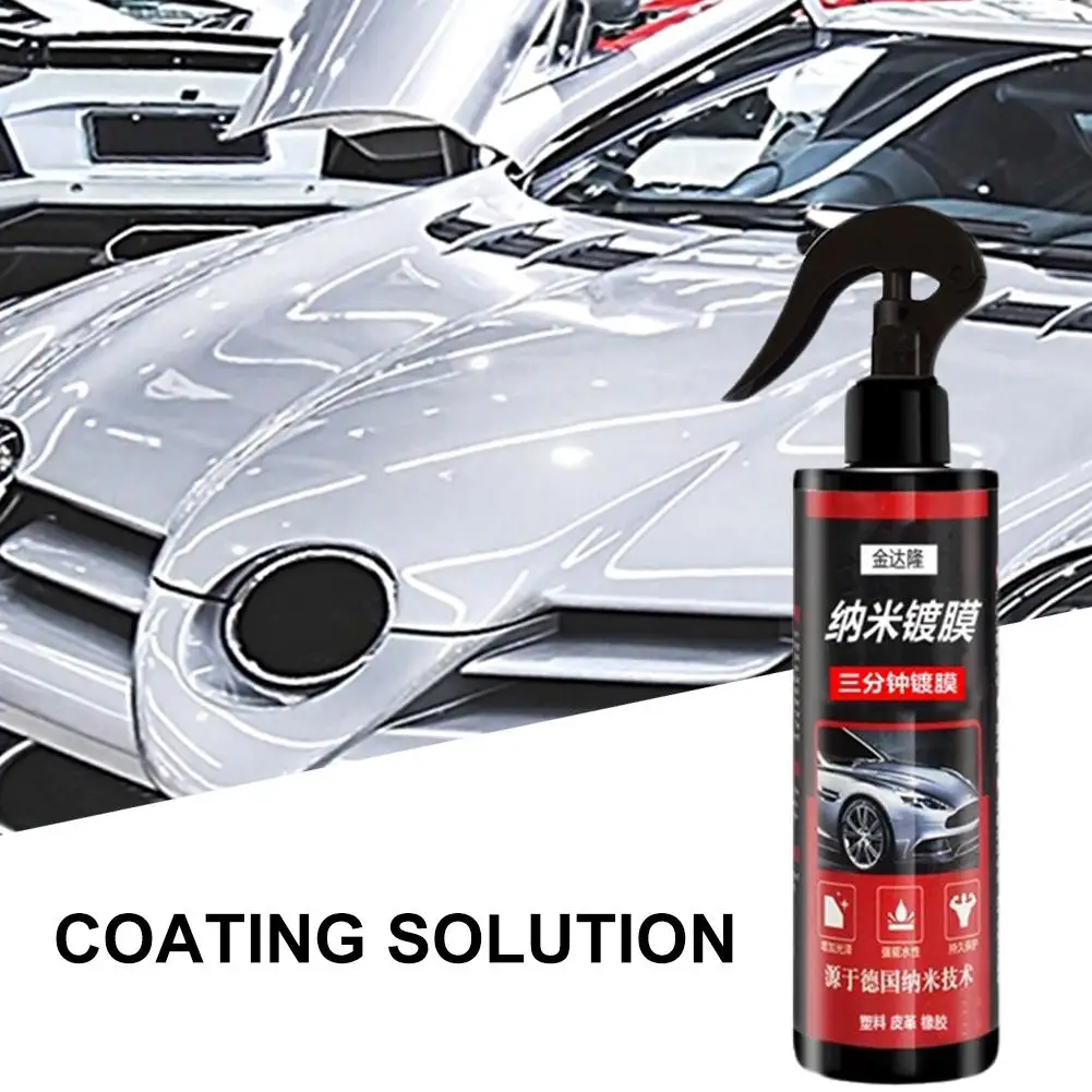 Automotive nano-plated crystal coating automotive ceramic nano-plated crystal automotive paint super hydrophobic glass