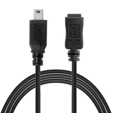 Chenyang мини-usb B Тип 5pin штекер для мини-usb женский M F USB2.0 кабель-удлинитель 5 футов 1,5 м
