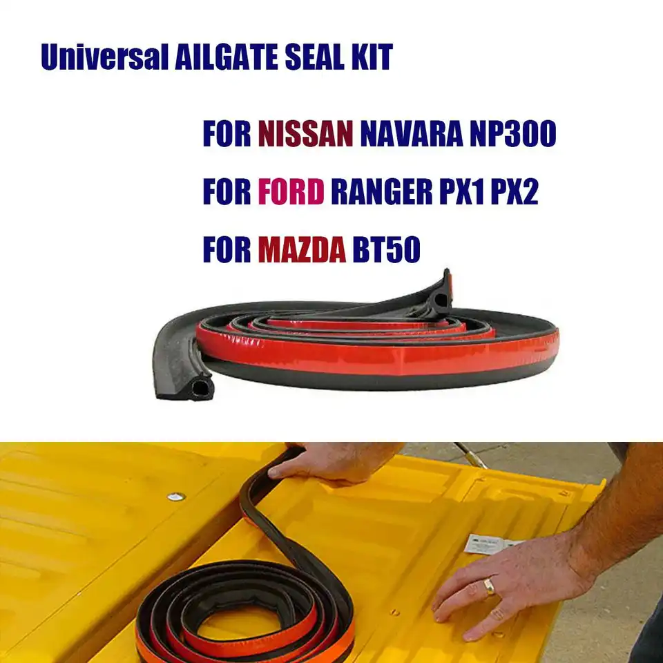3 5meter Perekat Universal Weather Stripping Pickup Truck Bed Karet Bak Truk Seal Kit Tailgate Penutup Isolasi Suara Pengisi Perekat Sealants Aliexpress