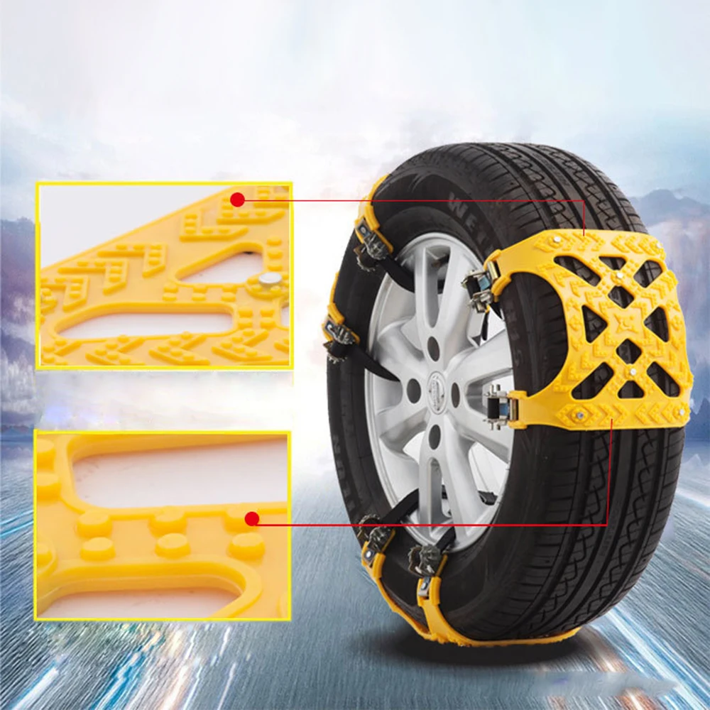 1pcs/set Car Tyre Winter Roadway Safety Tire Snow Adjustable Anti skid