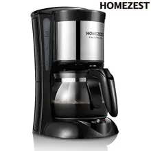 Бытовая Автоматическая американская капельная кофемашина для приготовления кофе, кофейник, чайники, HOMEZESTCM-323