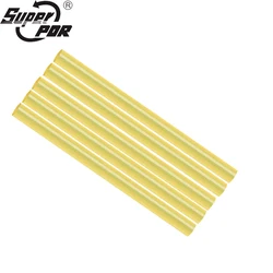 Super PDR Tools Yellow 5 Pcs Hot Melt Glue Sticks For Hot Melt Glue Gun Paintless Dent Repair Tools Hot Adhesive Dent Glue Stick