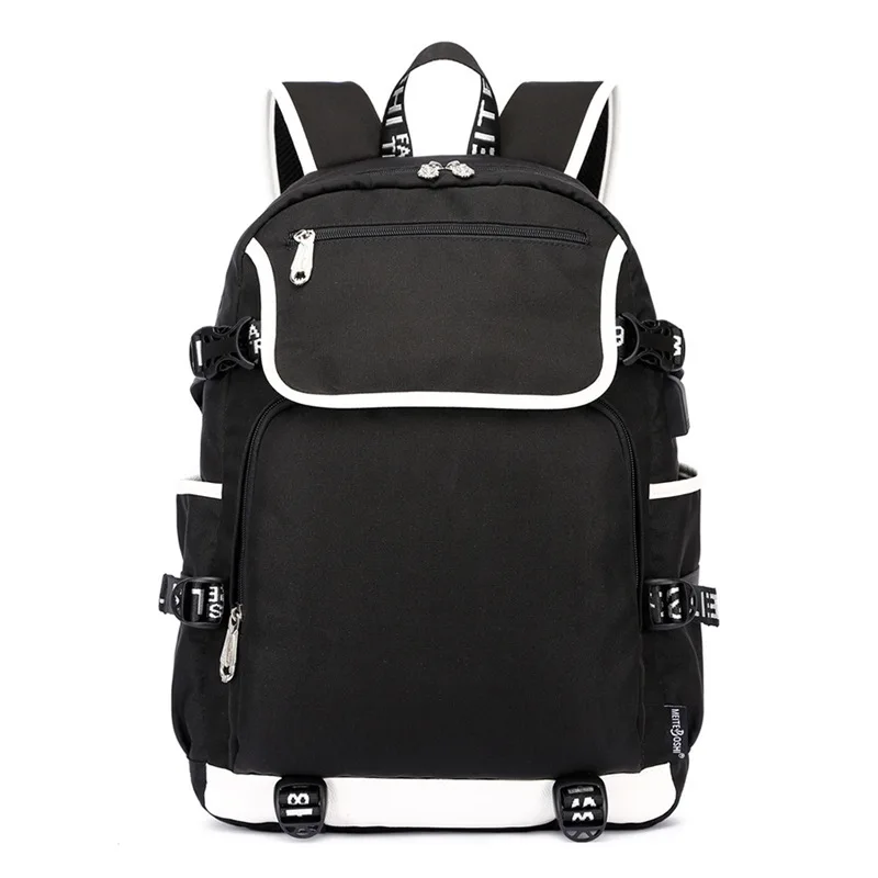 

Man Leisure Time Both Shoulders Package In College Student Concise Backpack A Bag school bags for teenage girls Free shipping