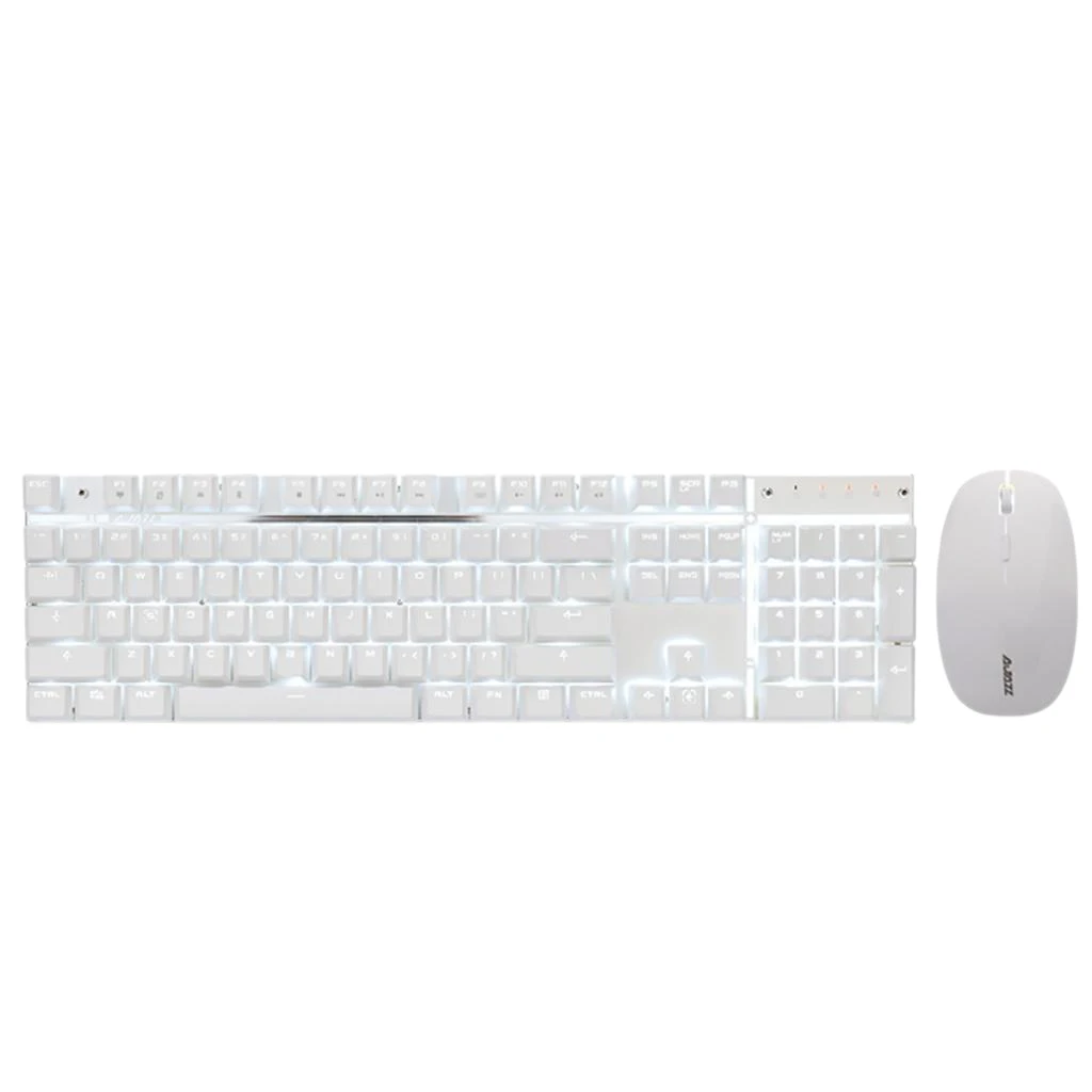

MagiDeal 2.4 Ghz Wireless Gaming LED Keyboard And Mouse Set Combo for Computer