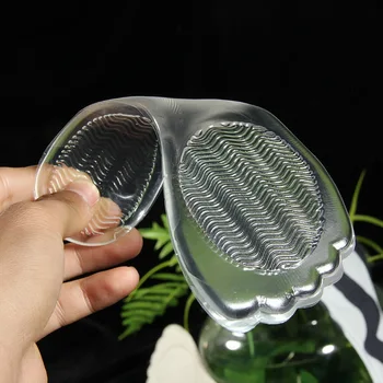 

200Pair High Heel Silicone Gel Cushion Insole Shoe Anti Slip Foot Feet Pad Transparent tools fashion