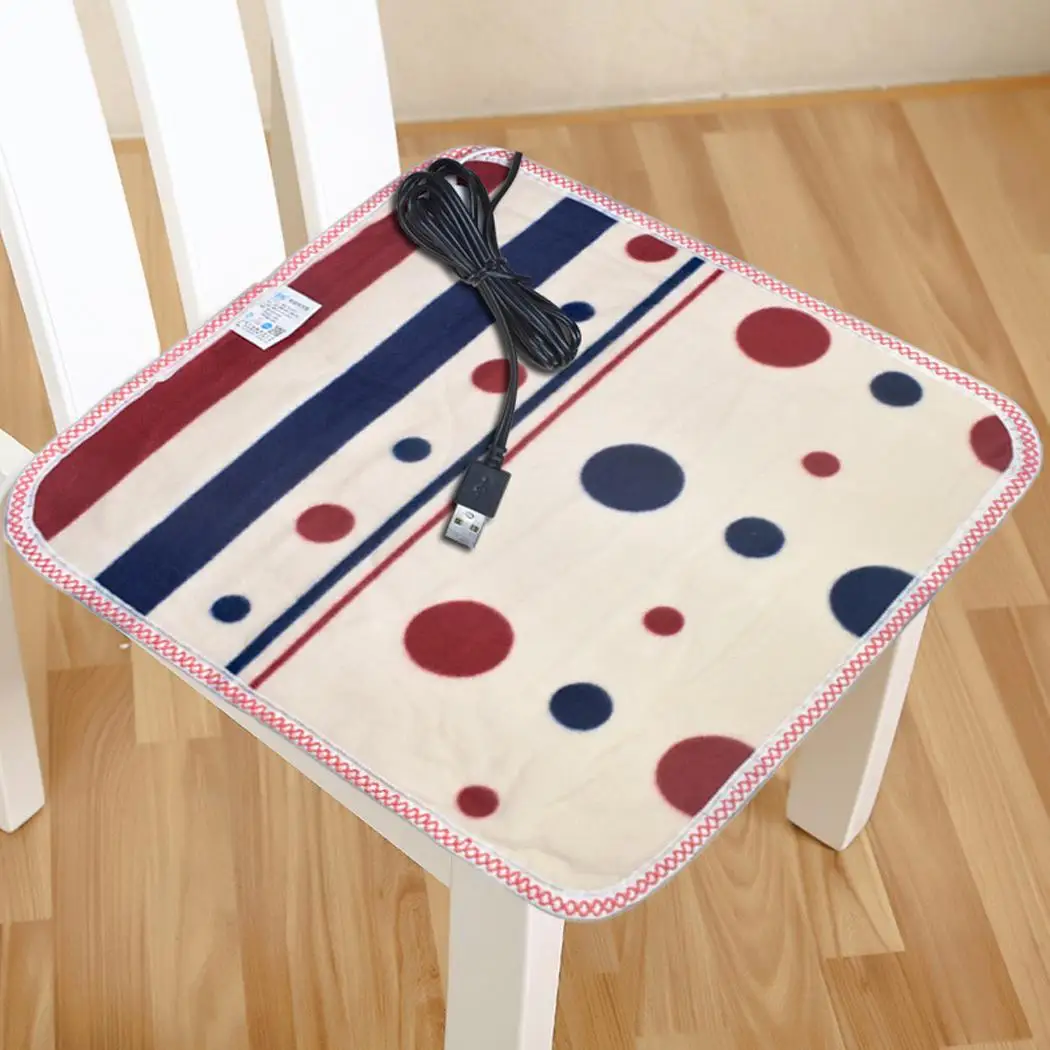 Comfortable Heating Fast Cushion Square randomly colors Plush Keep Anti shipped Warm Soft Multiple slip Electric |