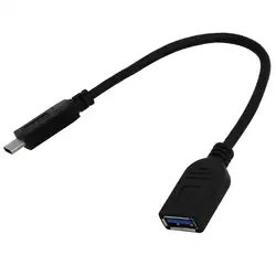 Кабель для передачи данных OTG USB 3,1 Разъем Тип C Мужской USB для Apple MacBook 12 дюймов планшетный ПК и сотовый телефон для всех устройств USB 3,1, Fem