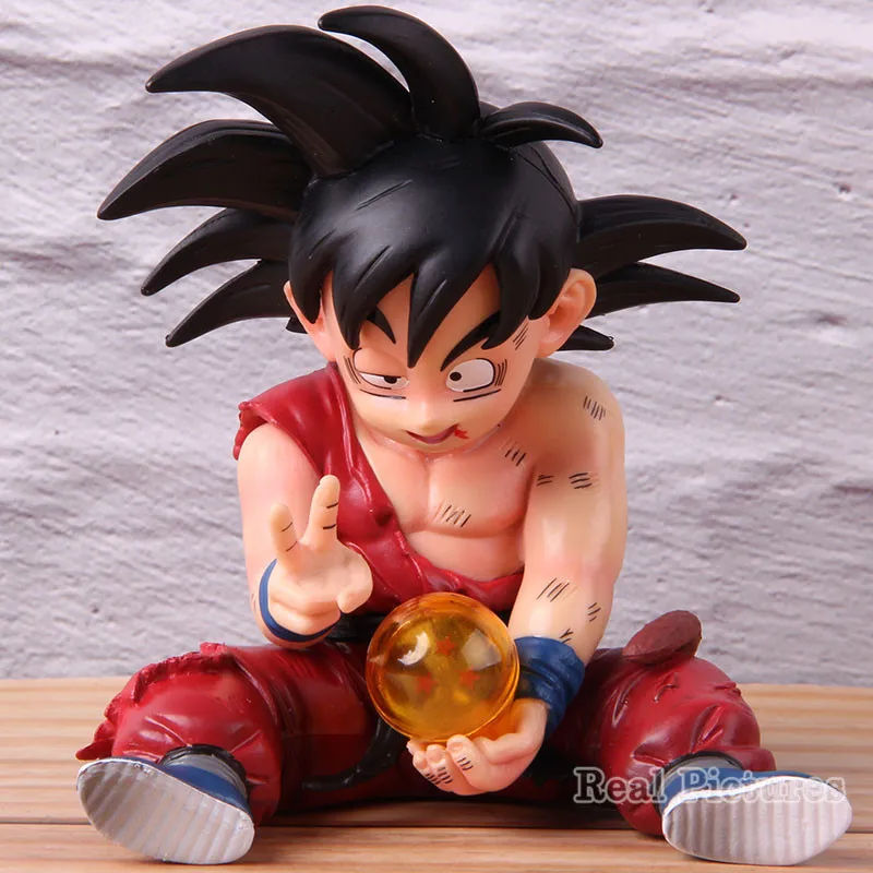 

Anime Figure Son Goku Dragon Ball Z Action Model Toy Kakarotto PVC Collectible Dragonball Son Gouku Childhood 10cm