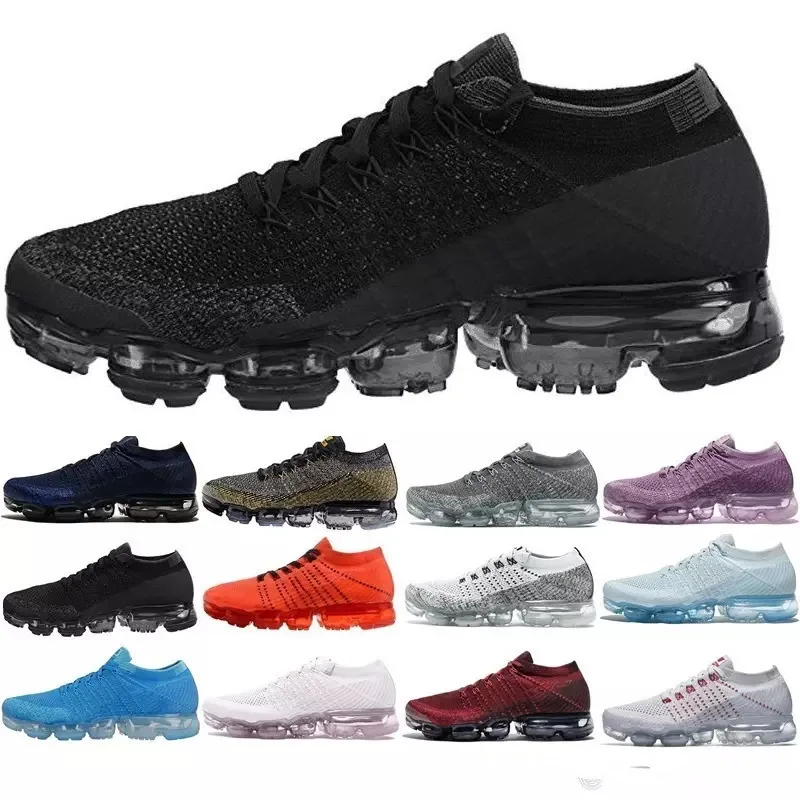 

New Vapormax Flyknit 2018 2018 Max Running Man Women Sports Shoes Sports Shoes Outdoor Athletic Running Shoes Max 36 - 45