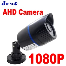 JIENUO AHD камера 1080p аналоговая камера наблюдения Инфракрасная камера ночного видения CCTV камера безопасности для дома и улицы пуля 2mp Full Hd камера s