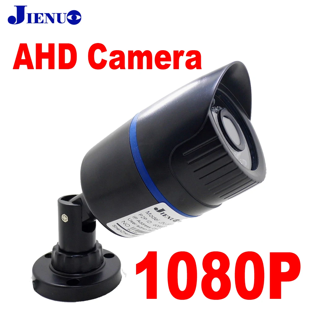 

JIENUO AHD Camera 1080p Analog Surveillance Infrared Night Vision CCTV Security Home Indoor Outdoor Bullet 2mp Full Hd Cameras