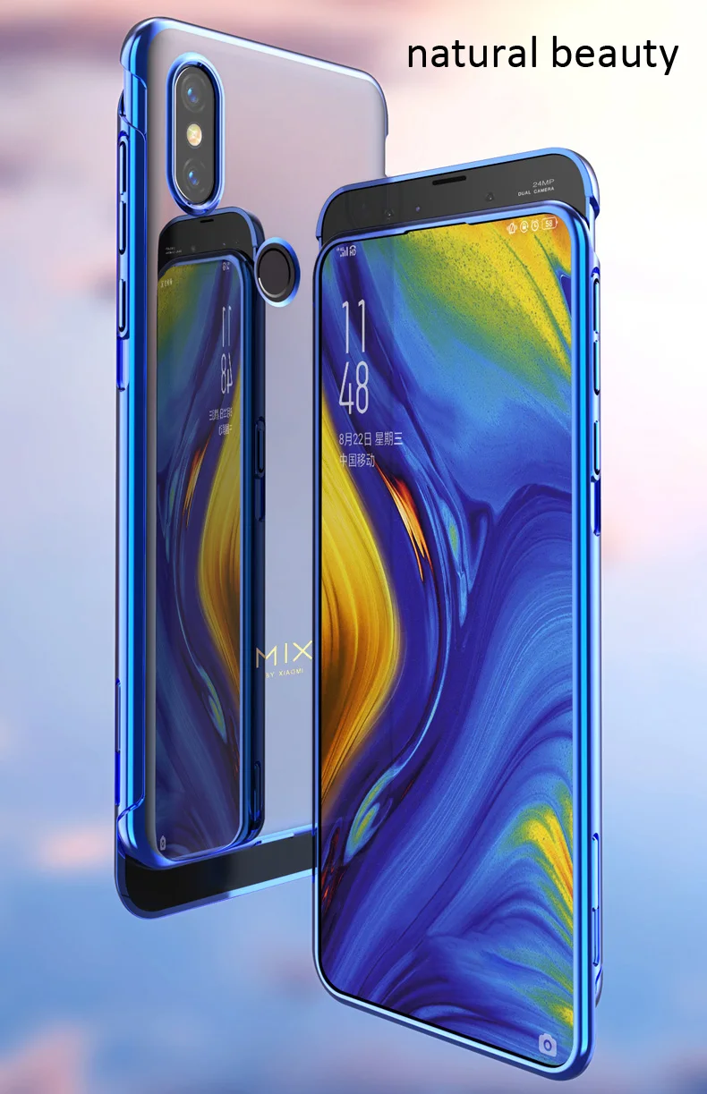 Прозрачный чехол GKK для Xiaomi Mi MIX 3 MIX3|Бамперы| |
