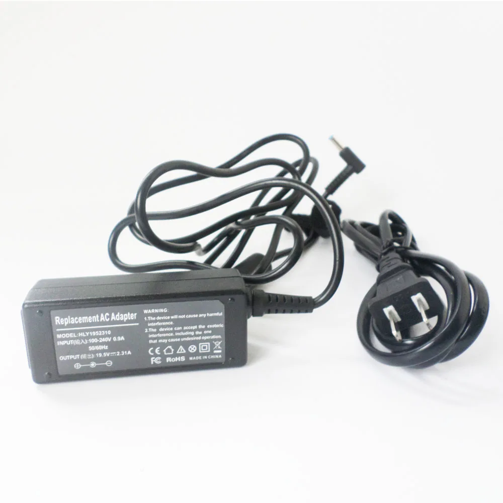 

NEW Charger Plug For HP SPECTRE 13-H210DX X2 13-m110BR,13-m005TU X2 E9W90UA 721092-001 Laptop AC Power Adapter 19.5V 2.31A 45W