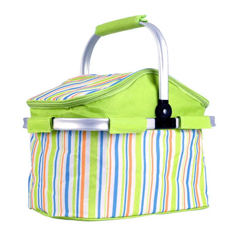 

Outdoor Folding Heat Preservation Car Food Preservation Ice Pack Picnic Basket shao kao bao Insulation Basket