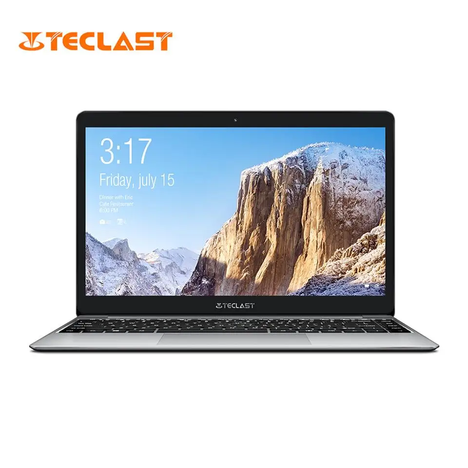 

Teclast laptop F7 Plus Notebook 14.0 inch Lake N4100 8GB RAM+128GB ROM Intel UHD Graphics 600 GPU Win10 HDMI Output 2.0MP Camera