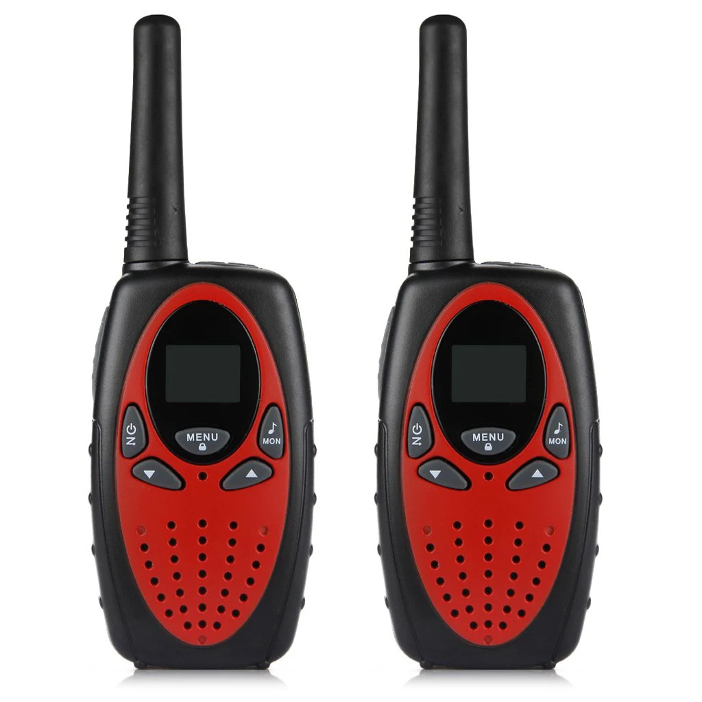 Excelvan 8-канальный сетевой видеорегистратор пара иди и болтай walkie Talkie S UHF400-470MHZ 2-передающая радиоустановка 3 км Диапазон красного и черного цветов домофон