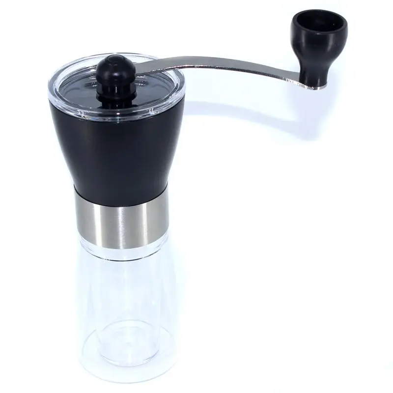 

Manual Ceramic Coffee Grinder Washable ABS Ceramic core Stainless Steel Home Kitchen Mini Manual Hand Coffee Grinder