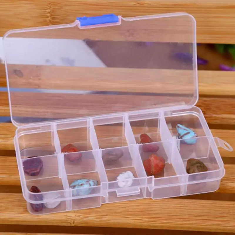 10 отсеков Прозрачный чехол для таблеток s Портативный медицинский ящик для таблеток для хранения ювелирных изделий Коробка для таблеток Органайзер чехол большого размера