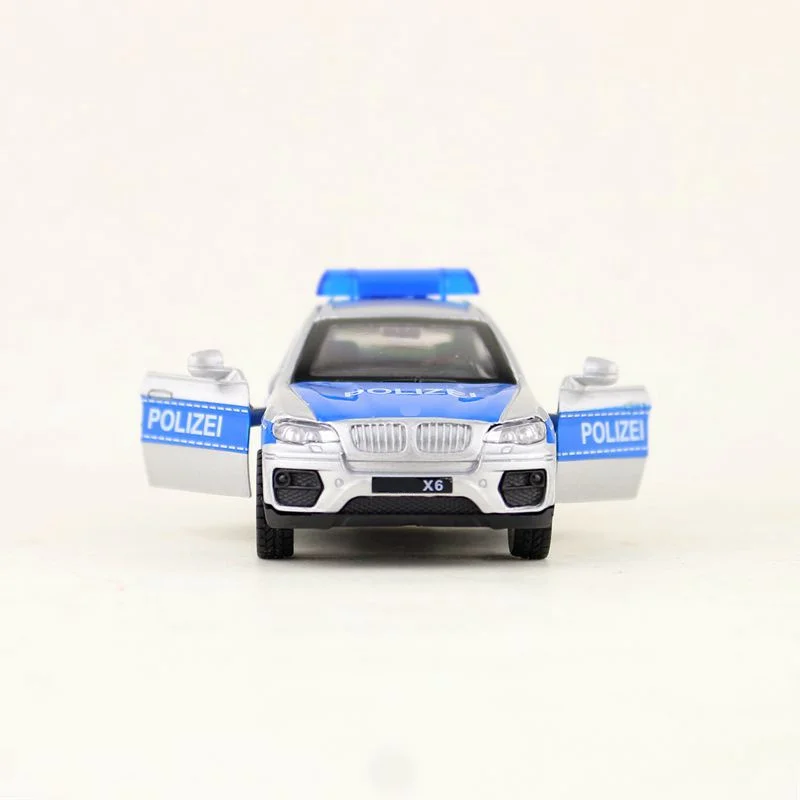 1:43 Масштаб/литая модель игрушки/X6 полицейский внедорожник/Супер спортивный гоночный автомобиль/образовательная Коллекция/Вытяжка/подарок для детей