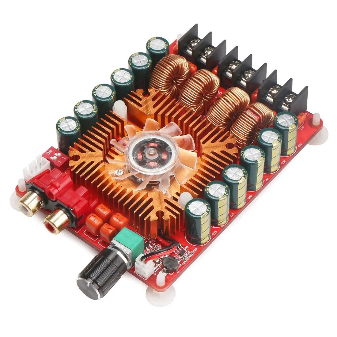 Двухканальная Плата усилителя звука TDA7498E 2X160W поддержка режима BTL 1X220W